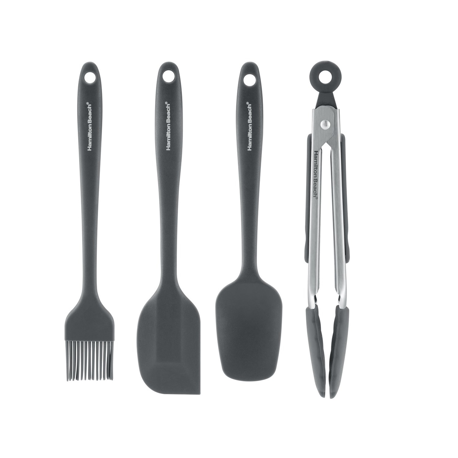 Silicone 6pc Baking Tool Set with Beech Wood Handle